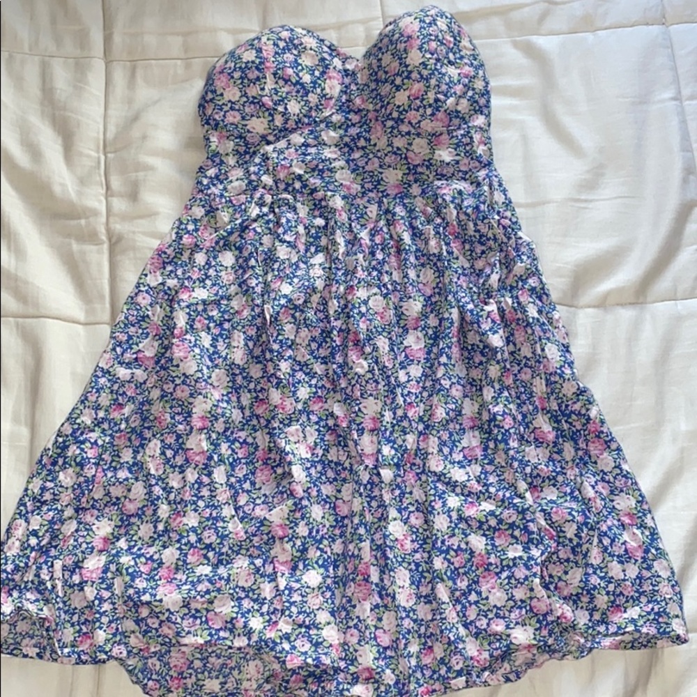 Floral mini dress